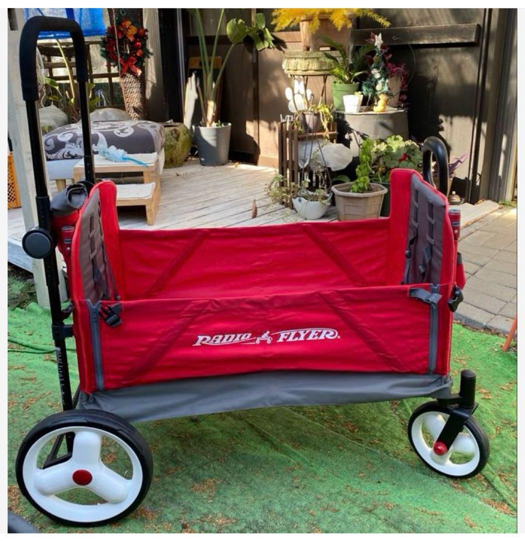 Radio Flyer ラジオフライヤー ストローラー ワゴン　キャノピー付