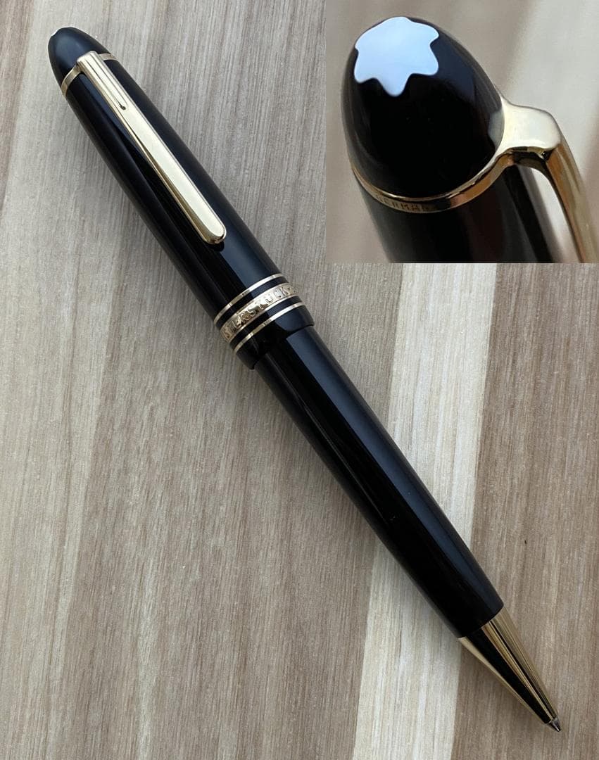 美品 モンブラン ル・グラン 161 ブラックｘゴールド ドイツ製 ボールペン