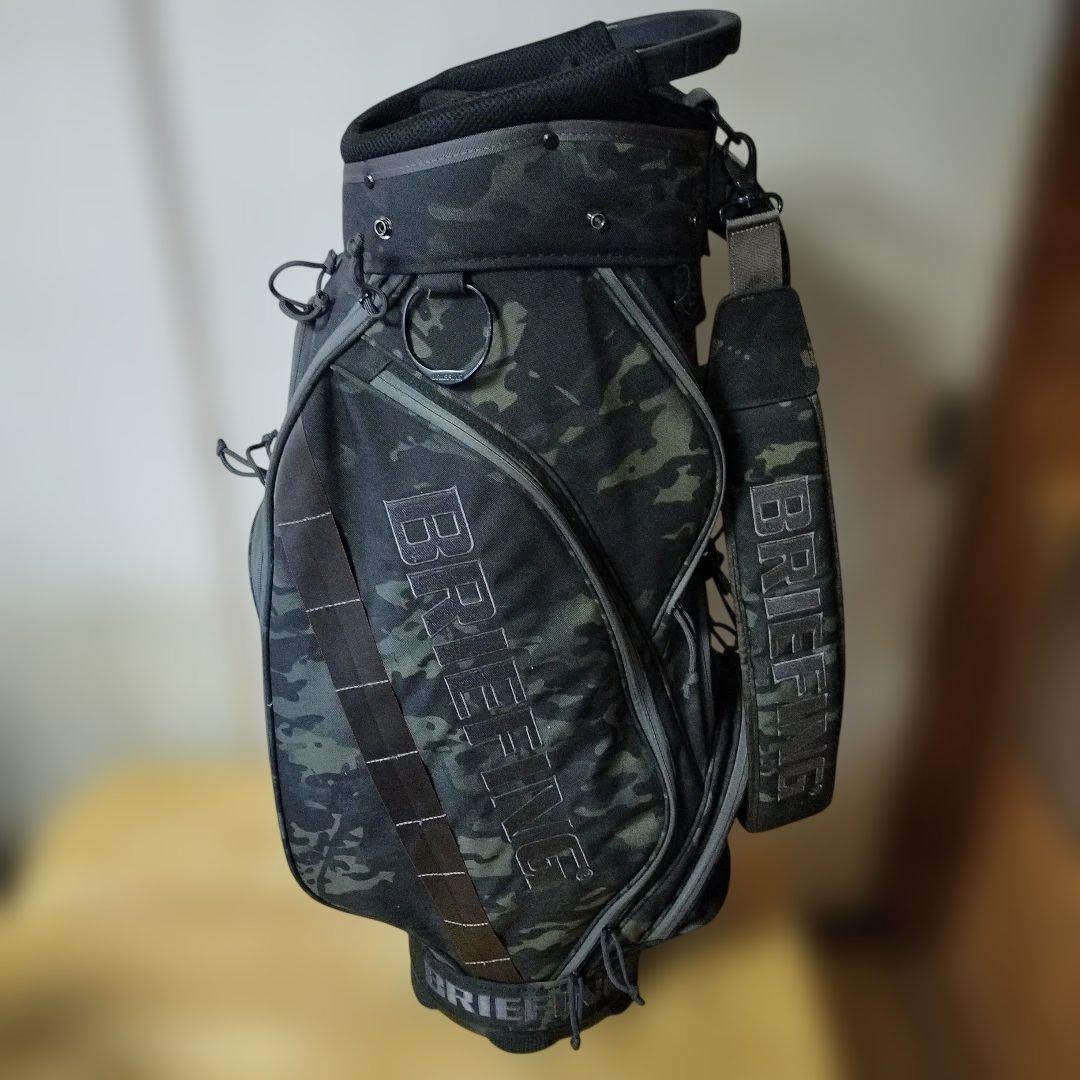 BRIEFING 迷彩柄 キャディバッグ