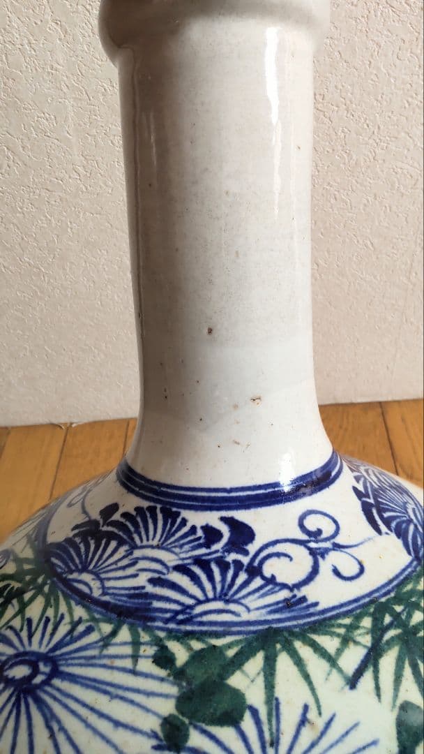 平清水焼　大徳利