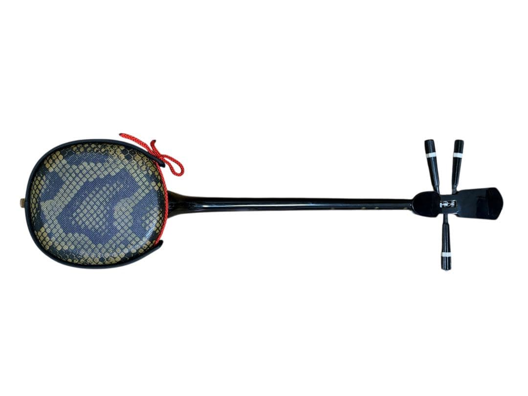 沖縄 三線 蛇柄