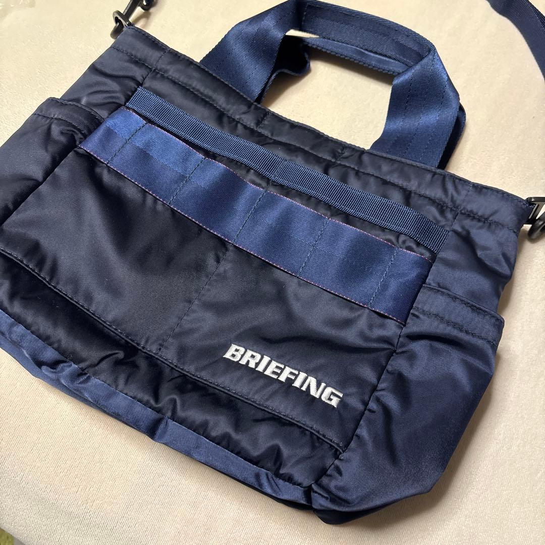 1回使用　ブリーフィング　カートバッグ　ネイビー　美品