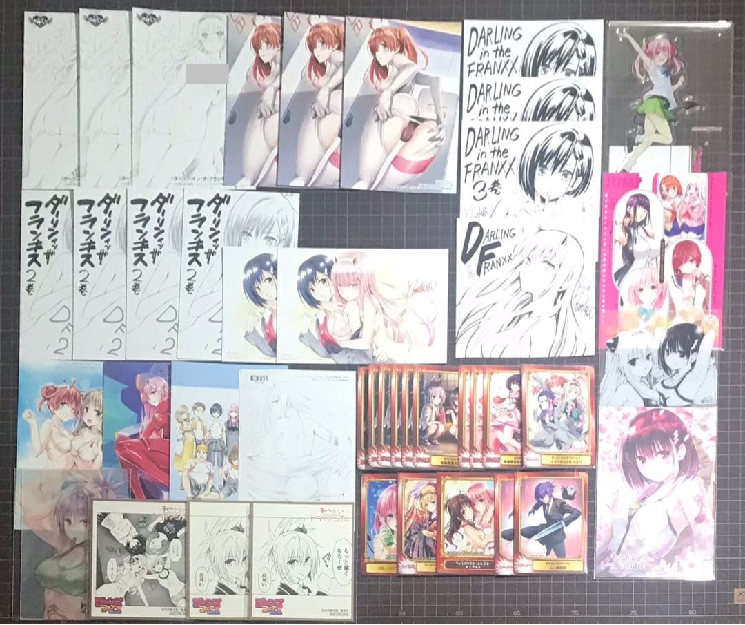 矢吹健太郎　カード　ポストカード　色紙など