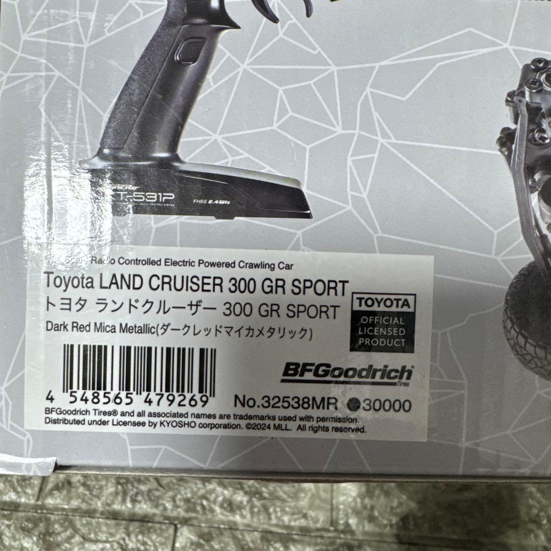 外箱難あり未開封品 京商 ミニッツトヨタランドクルーザー300GR SPORT