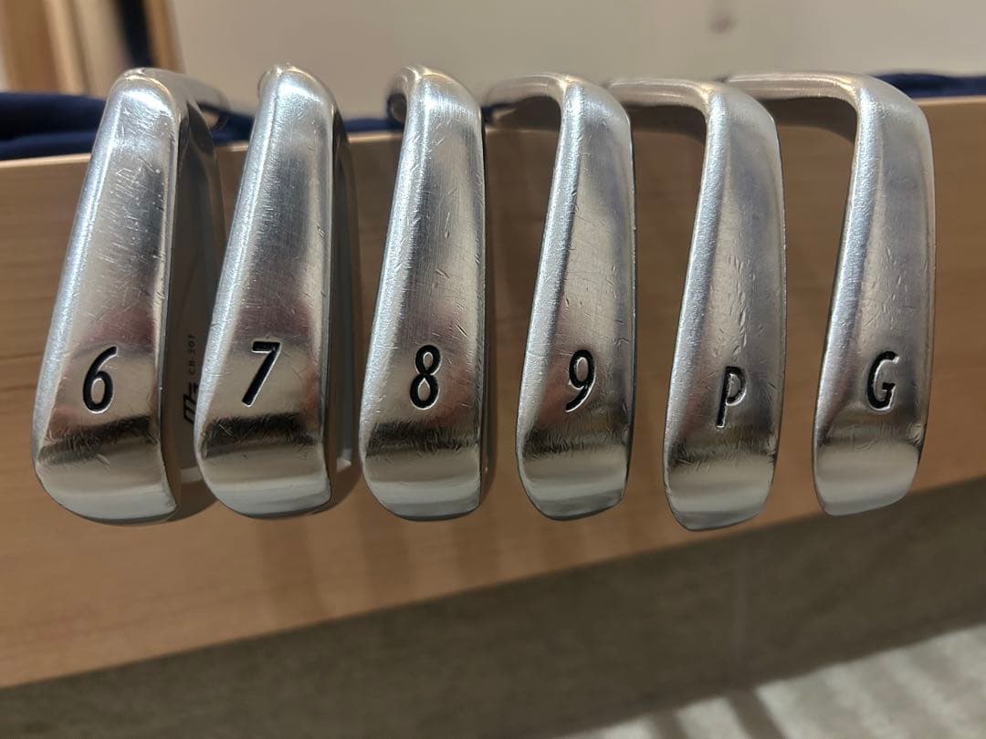 アイアンセット+パター CB-301 6本セット+スコッティキャメロン