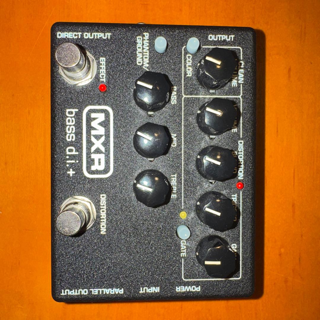 ベース MXR bass distortion+ d.i.+