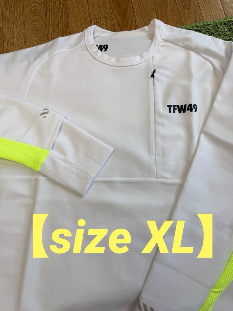 新品正規品【TFW49/XL】ゴルフランニング長袖カットソー