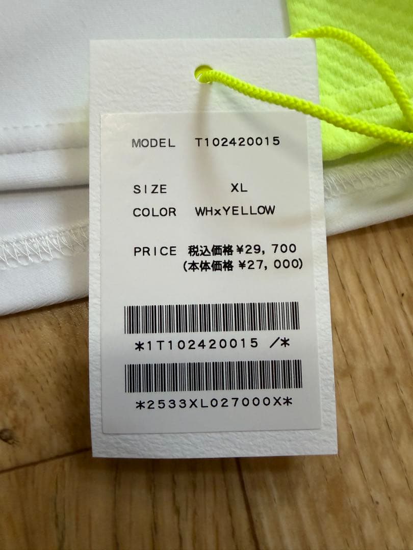 新品正規品【TFW49/XL】ゴルフランニング長袖カットソー