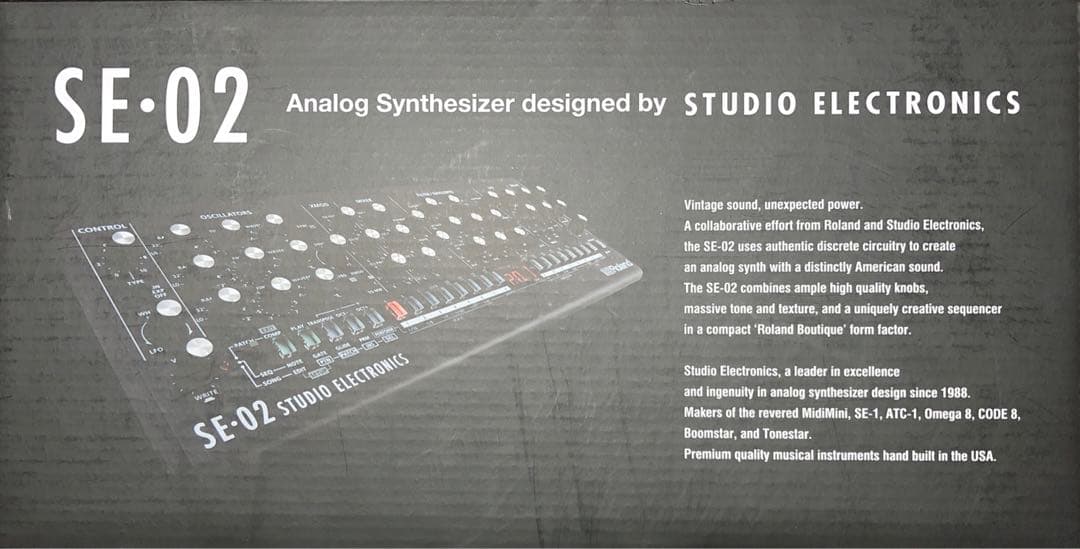 【希少品】Roland Boutique SE-02 鍵盤 元箱付き