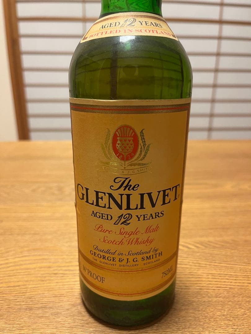 グレンリベット 12年 750ml 86°PROOF