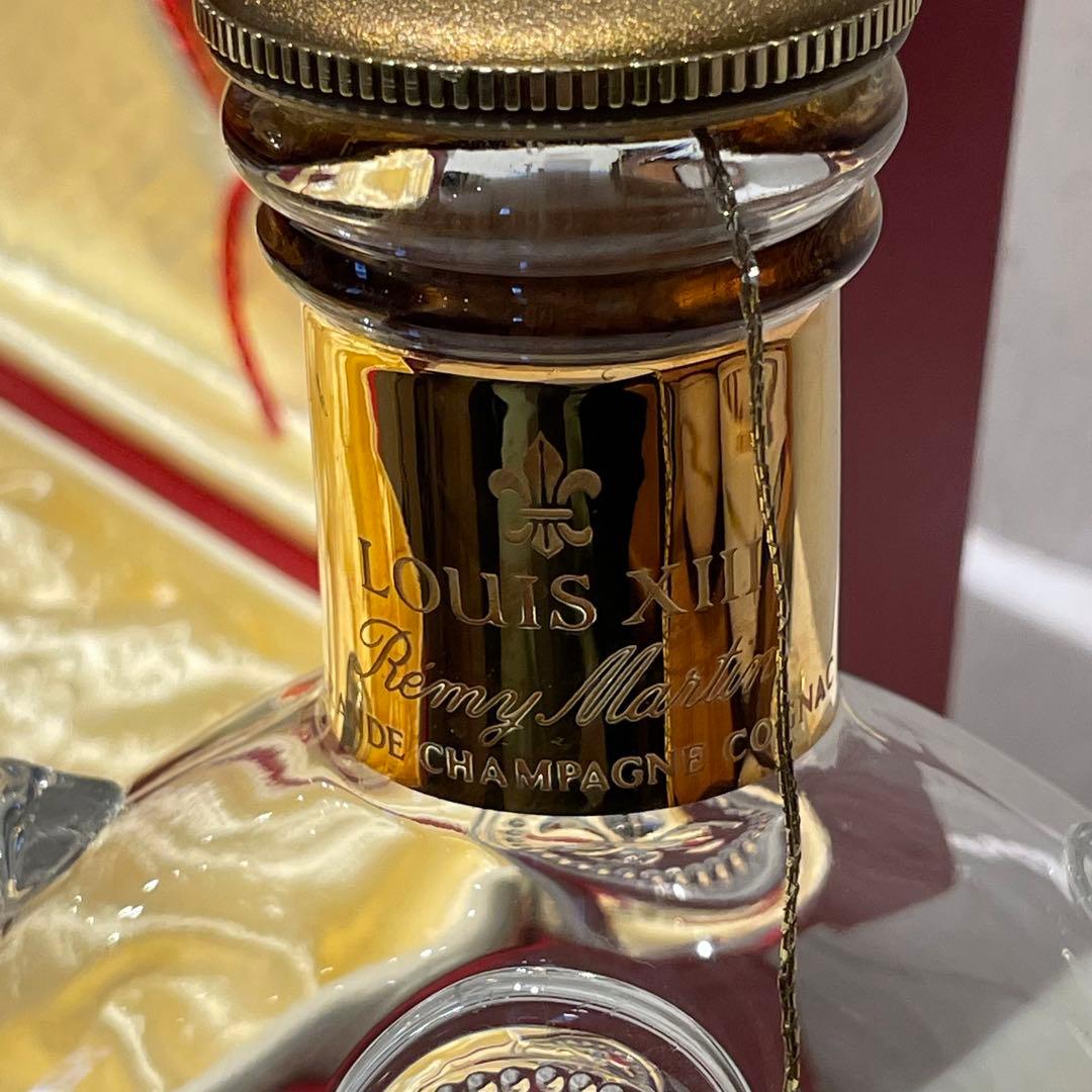 ① 美品 Baccarat レミーマルタン ルイ13世 空瓶 バカラ　箱入り