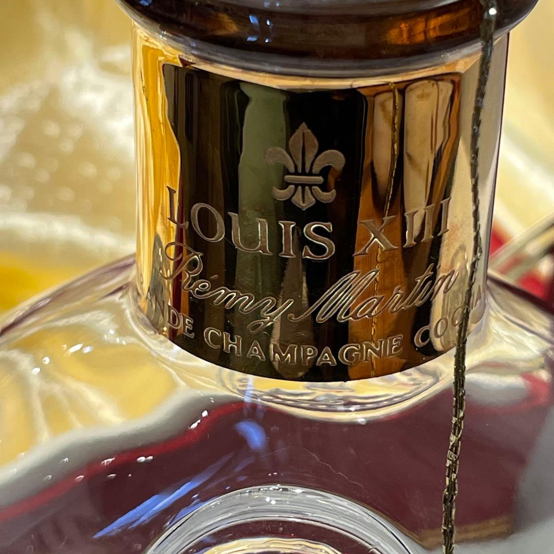 ① 美品 Baccarat レミーマルタン ルイ13世 空瓶 バカラ　箱入り