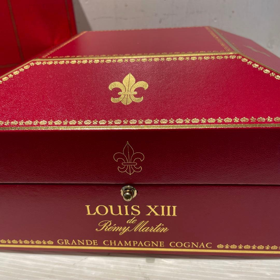 ① 美品 Baccarat レミーマルタン ルイ13世 空瓶 バカラ　箱入り