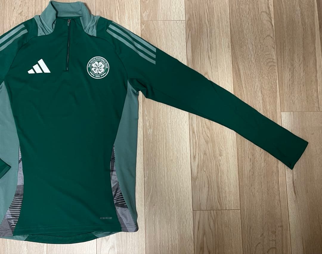 adidas セルティック　トレーニングトップ　ドリルトップ　ジャージ　新品