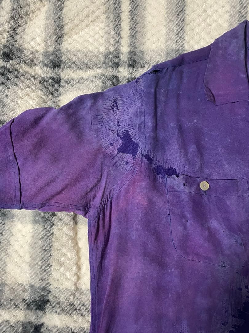 50s ヴィンテージレーヨンシャツ　16 1/2