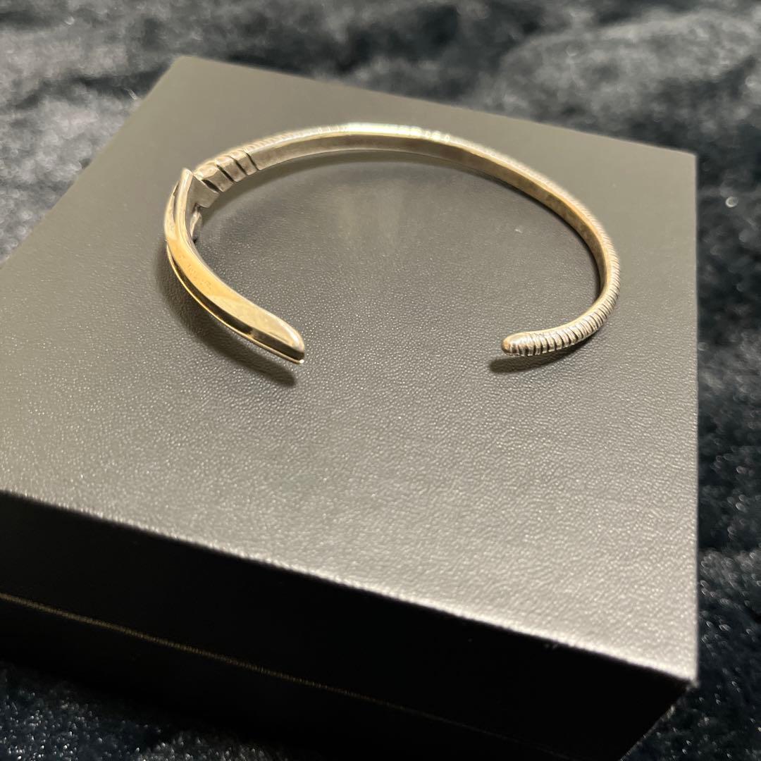 EVA×花唐草 SILVER ロンギヌスの槍 バングル ブレスレット