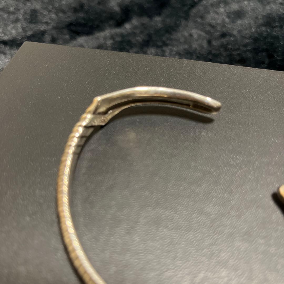 EVA×花唐草 SILVER ロンギヌスの槍 バングル ブレスレット