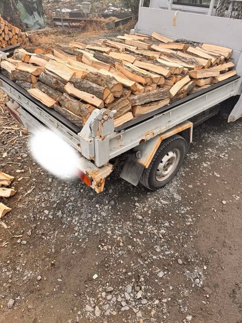 薪 岩手県久慈市付近限定　キャンプ 楢　ナラ 薪ストーブ 焚き火 広葉樹