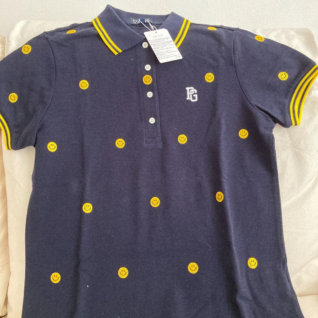パーリーゲイツ　ニコちゃん　ポロシャツ