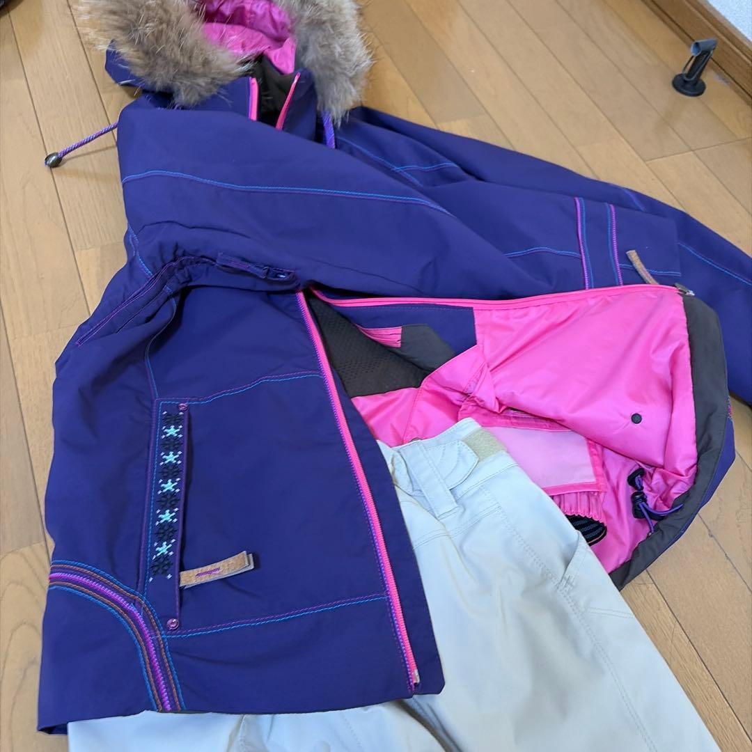 Phenix フェニックス　スキーウェアセット S 紫色　レディース　女性