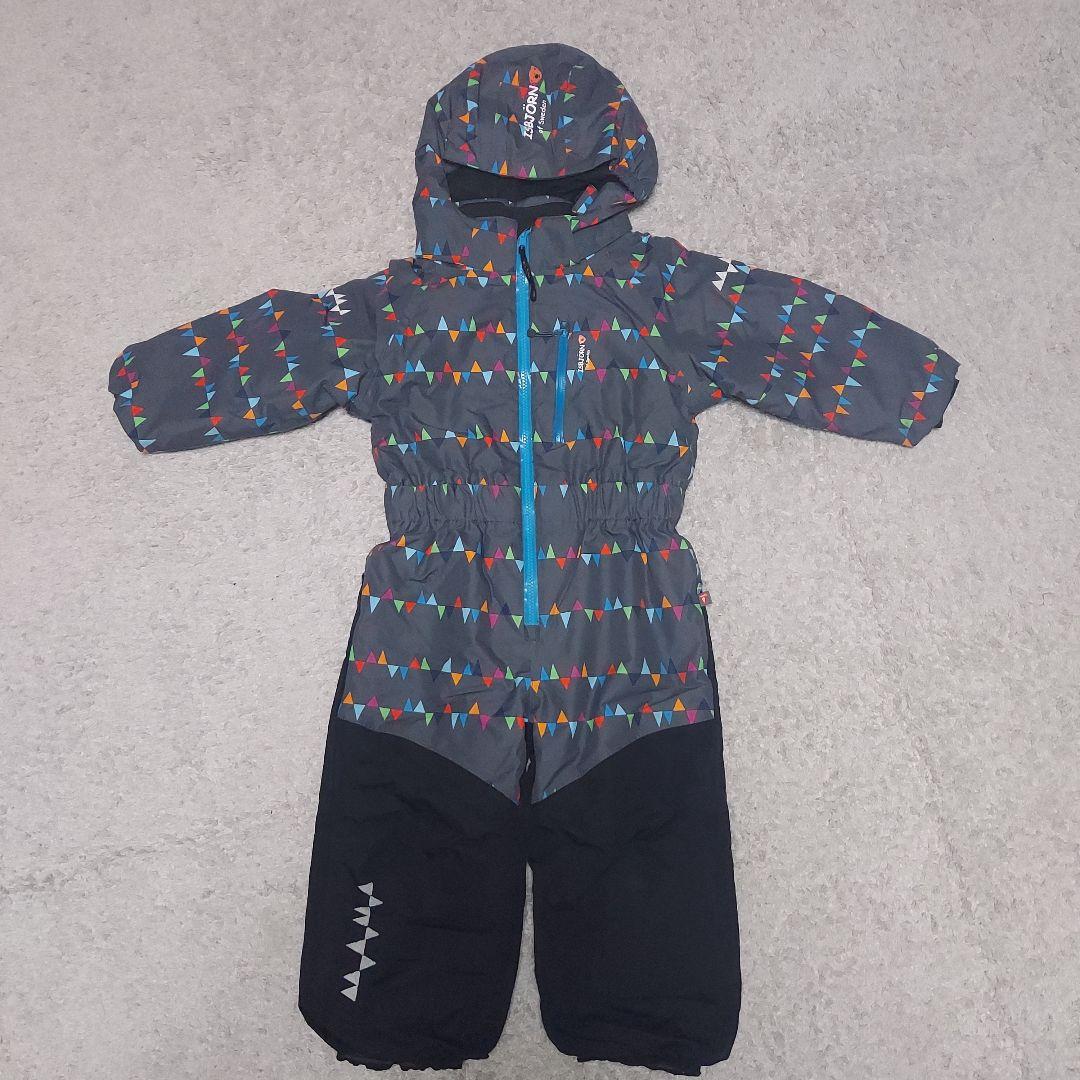 値下げ中！ISBJÖRN 子ども用スキーウェア グレー