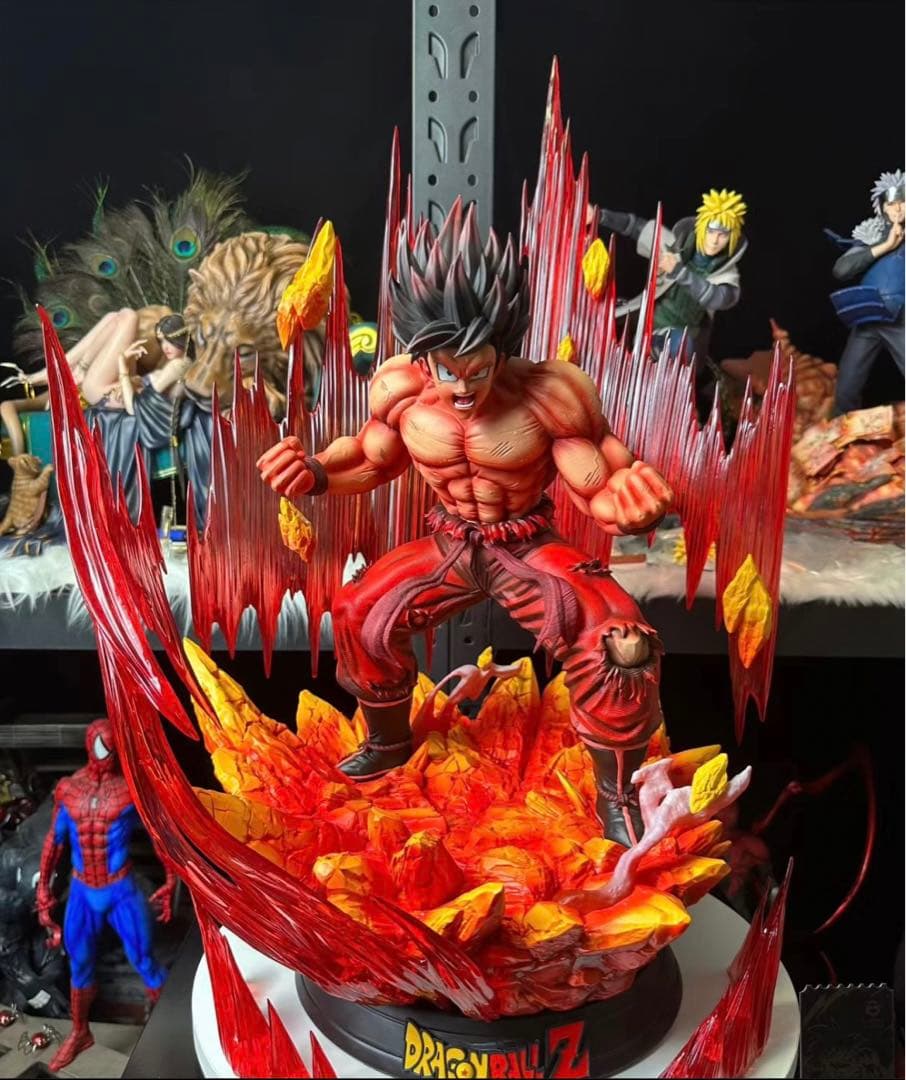 ドラゴンボール 1／4スケール 界王拳 孫悟空 フィギュア ガレージキット