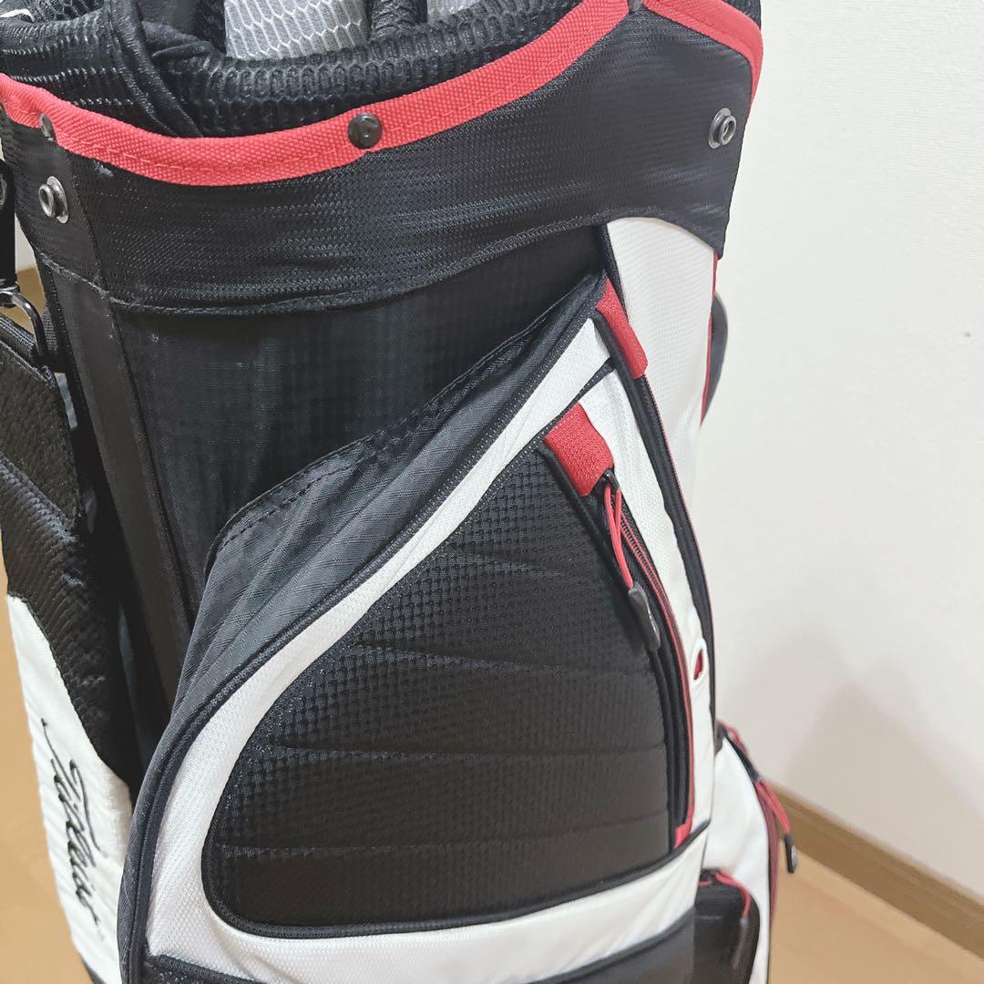 K257 美品！Titleist タイトリスト キャディバッグ フード無し