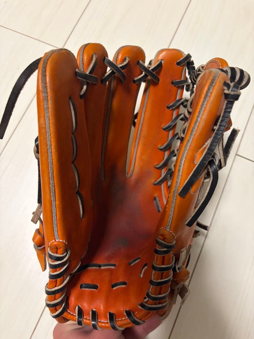 LUXE オレンジ 硬式グローブ