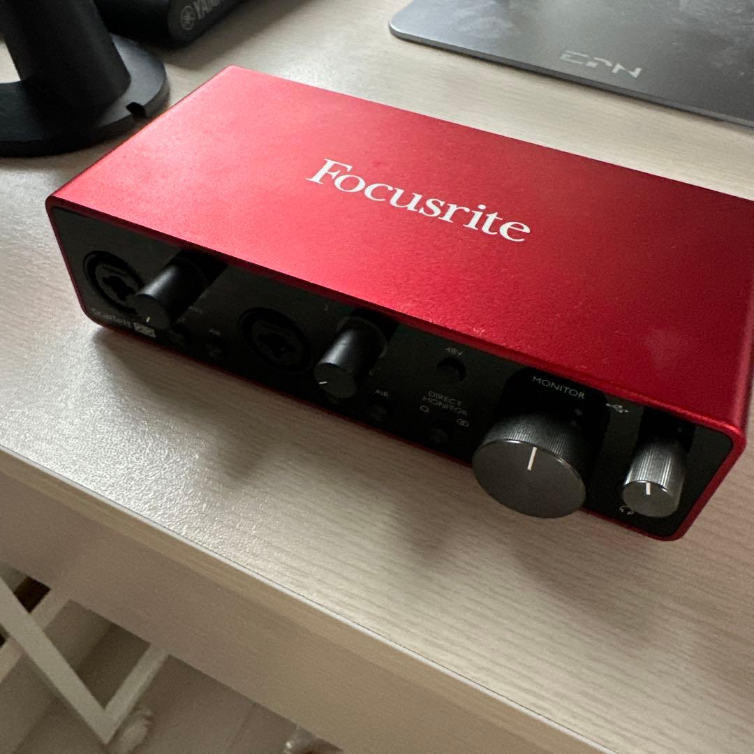 【forcusrite】Scarlett2i2 オーディオインターフェース