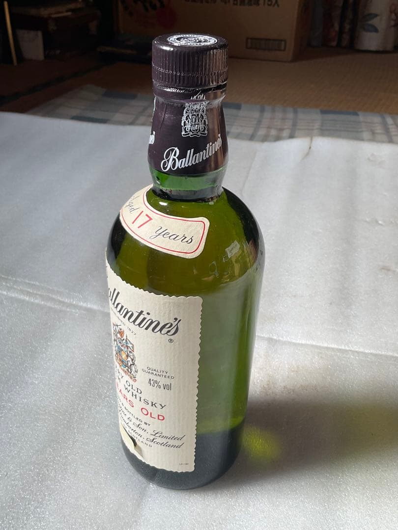 バレンタイン17年／箱付き3本セット。ウイスキー・モルトグレーン。17年。【新品