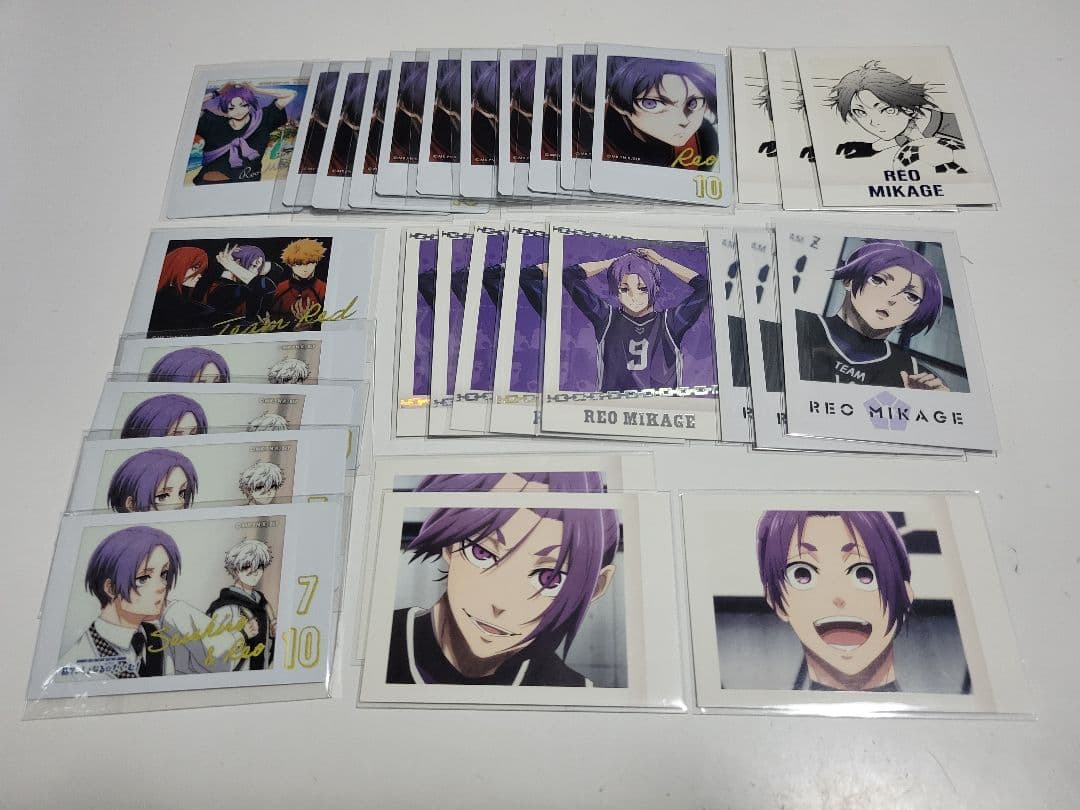 ブルーロック 御影玲王 ふぁぼか ステッカー ぱしゃこれ 特典 トランプ