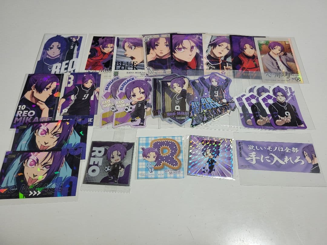 ブルーロック 御影玲王 ふぁぼか ステッカー ぱしゃこれ 特典 トランプ