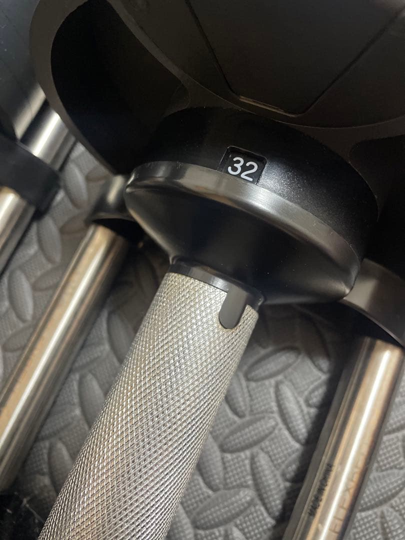 可変式ダンベル　フレックスベル　32kg 4kg刻み②