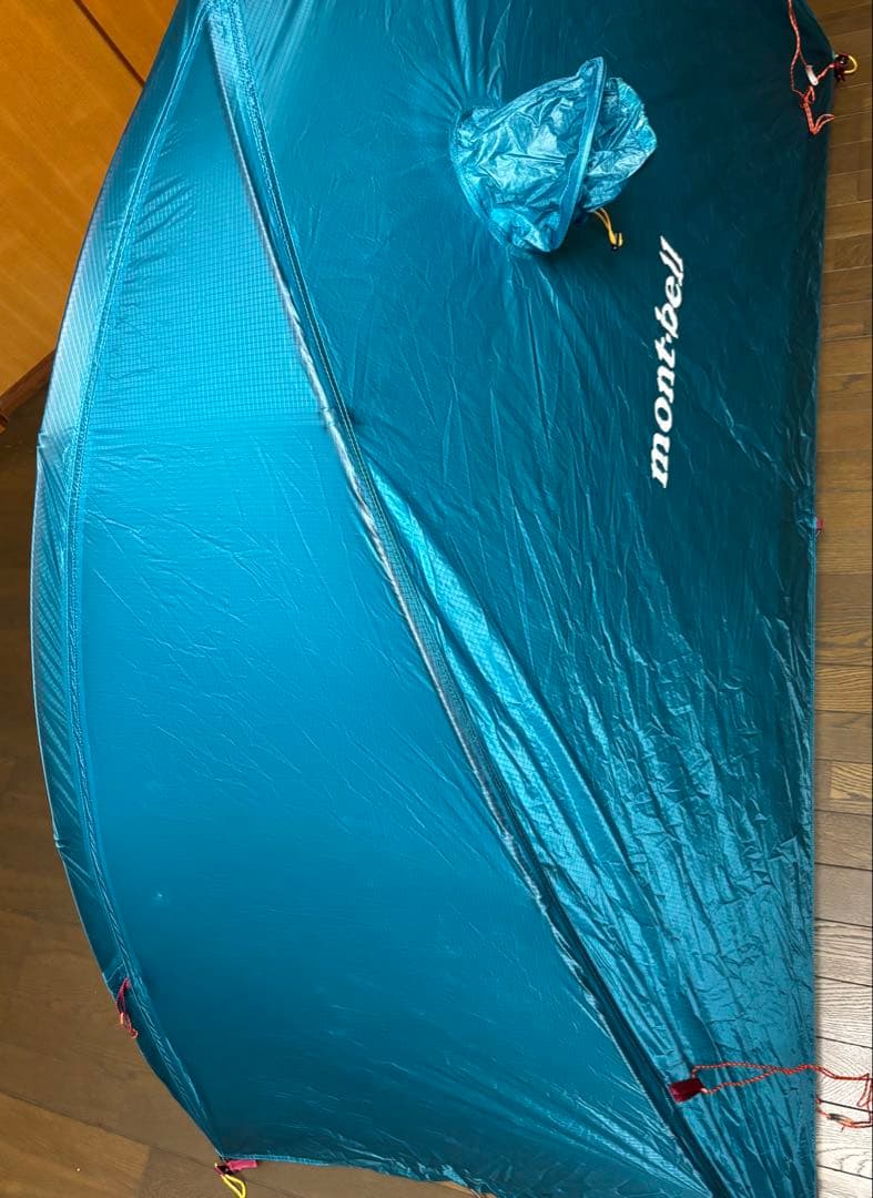 モンベル ステラリッジ テント1 吊下げ式 テント 純正アンダーシート付き