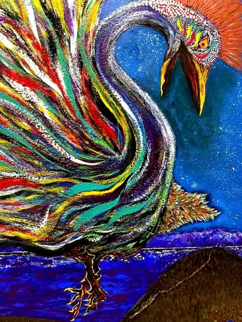 【◉永遠に】F30号　　souling_y アクリル画