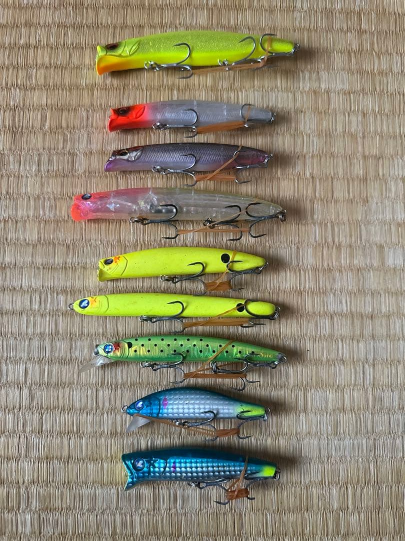 メ*長様 人気シーバスルアーセット　ブルーブルー　メガバス