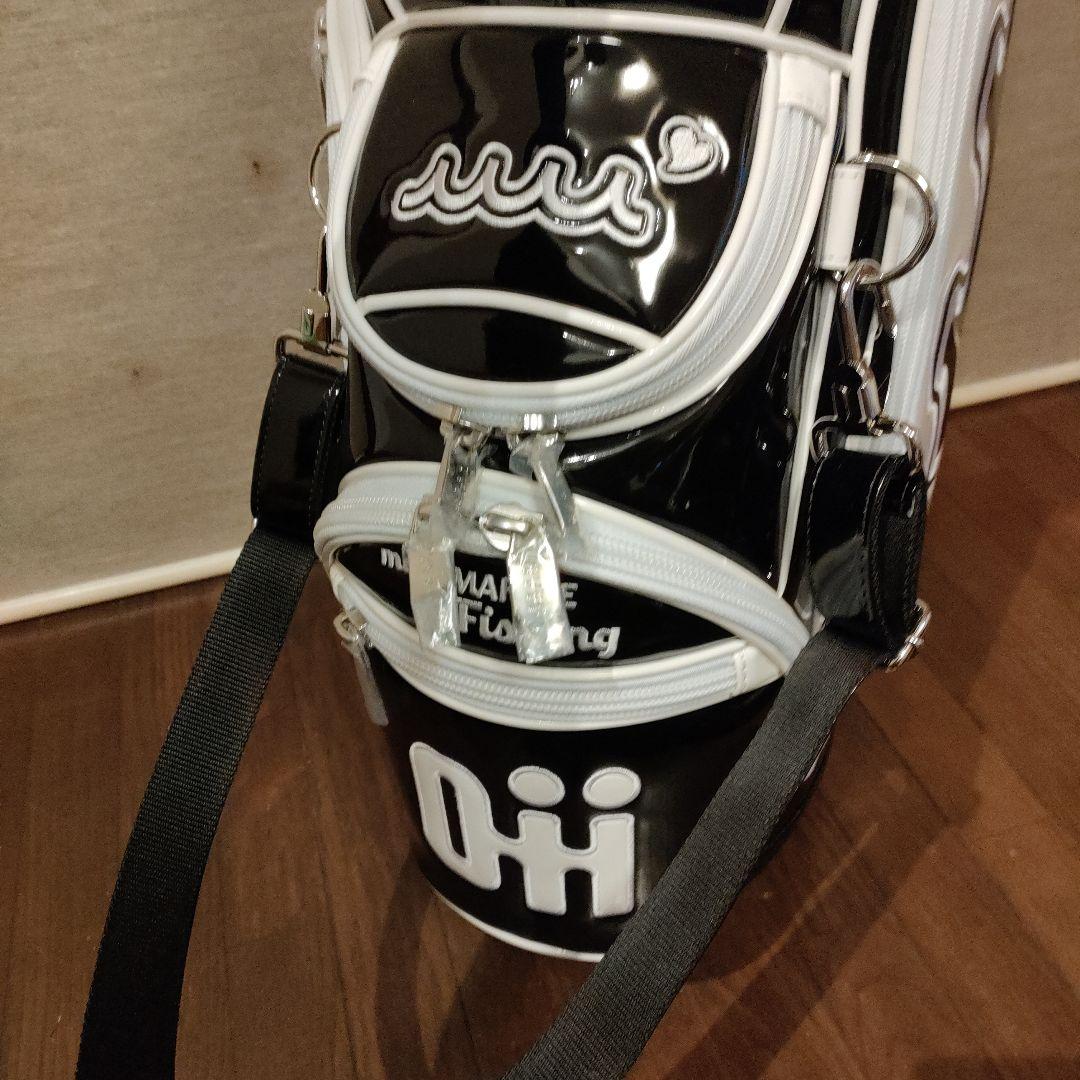 muta marine fishing キャディバッグ ホワイト/ブラック