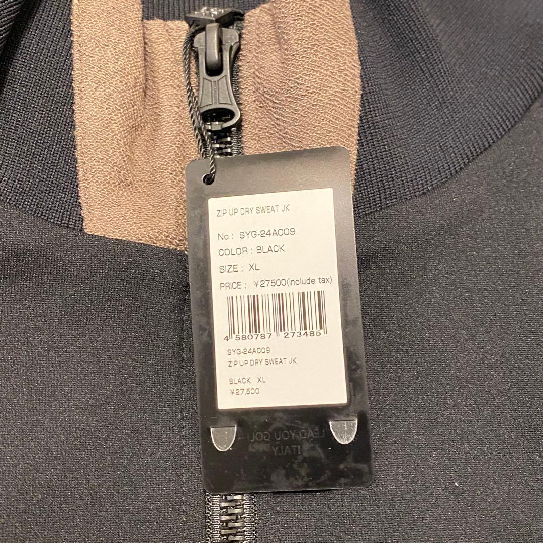 【SY32 SWEET YEARS】メンズ フルジップジャケットXLブラック