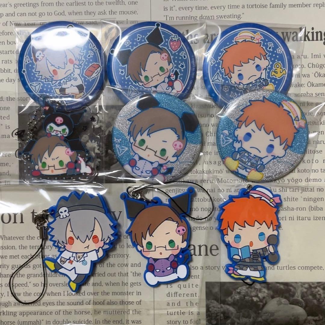 ヒプノシスマイク 左馬刻 銃兎 理鶯 缶バッジ アクキー アクスタ ラバスト