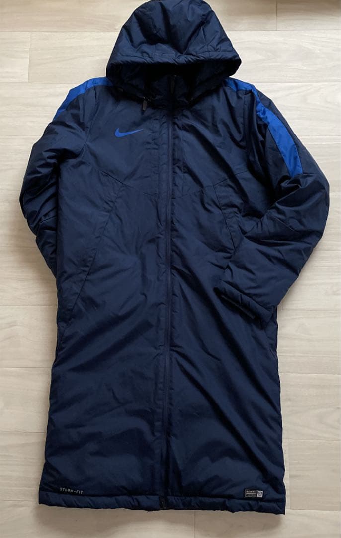 NIKE ナイキ ベンチコート　ネイビー　M