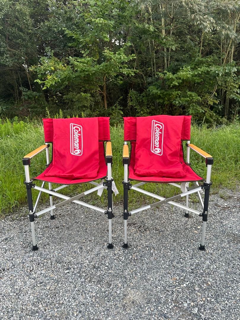 【美品】コールマン　キャプテンチェア2脚セット