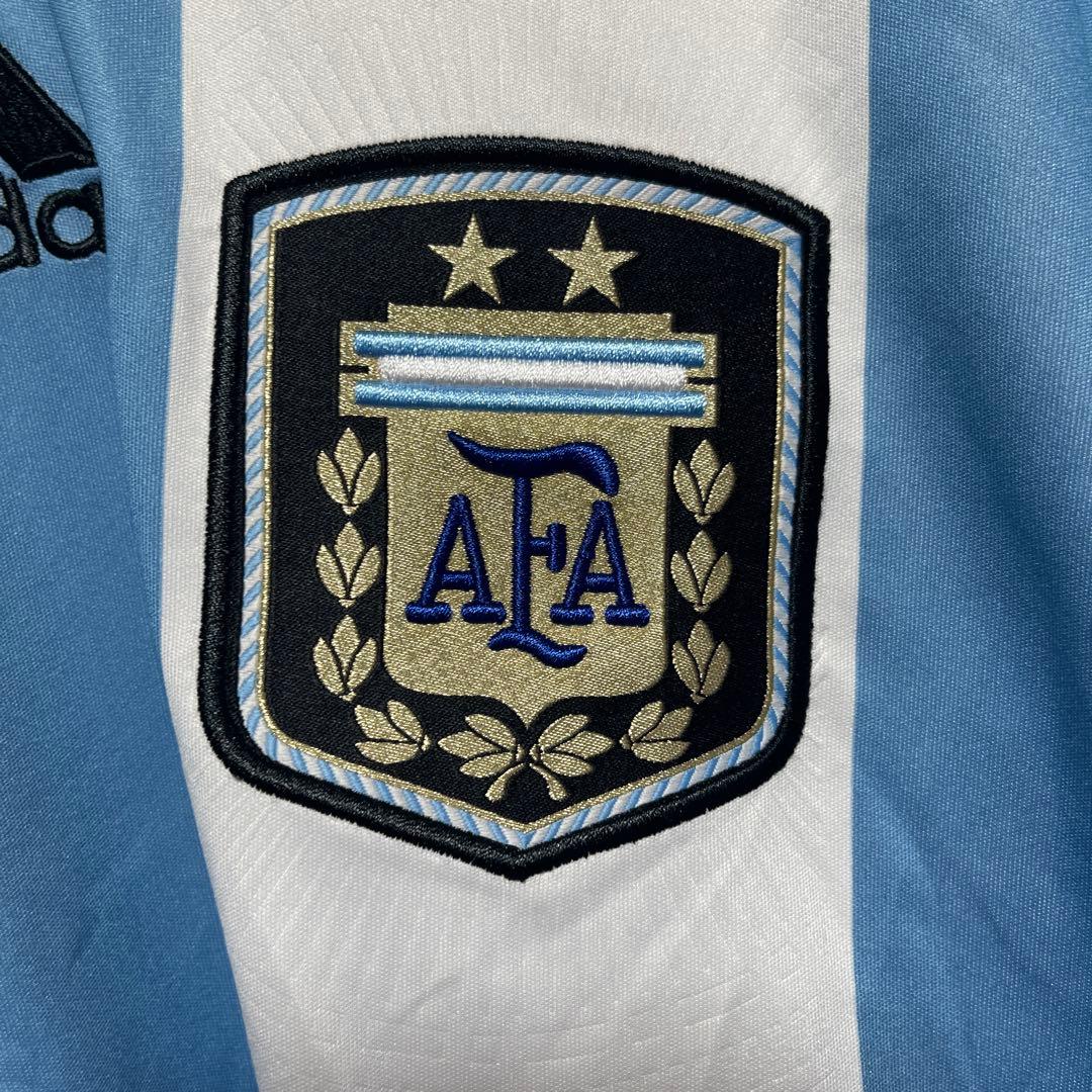新品タグ付き adidas アルゼンチン代表 2011 アグエロ　ユニフォーム