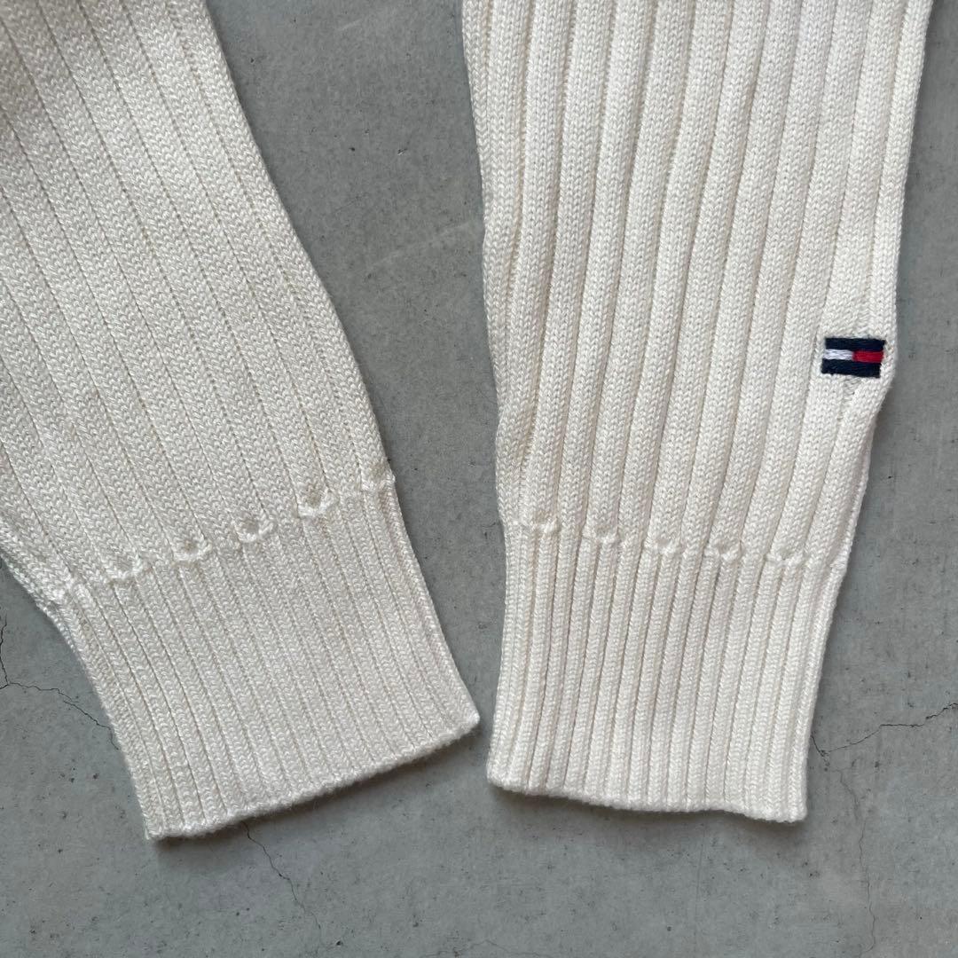   GOLF クルーネックリブ編みセーター　メンズM