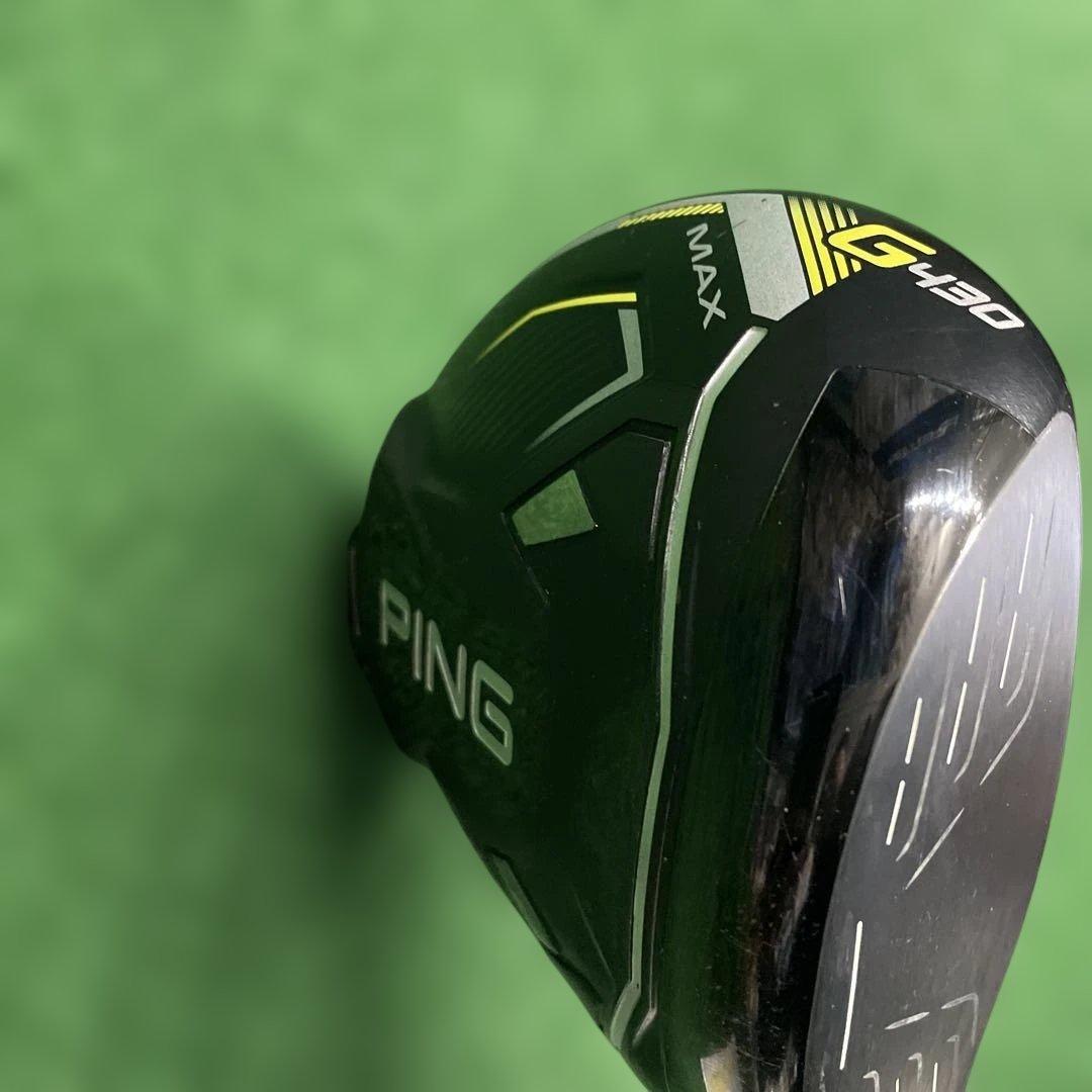 PING ピン　G430 9° MAX ドライバー　高反発加工済　Sフレックス