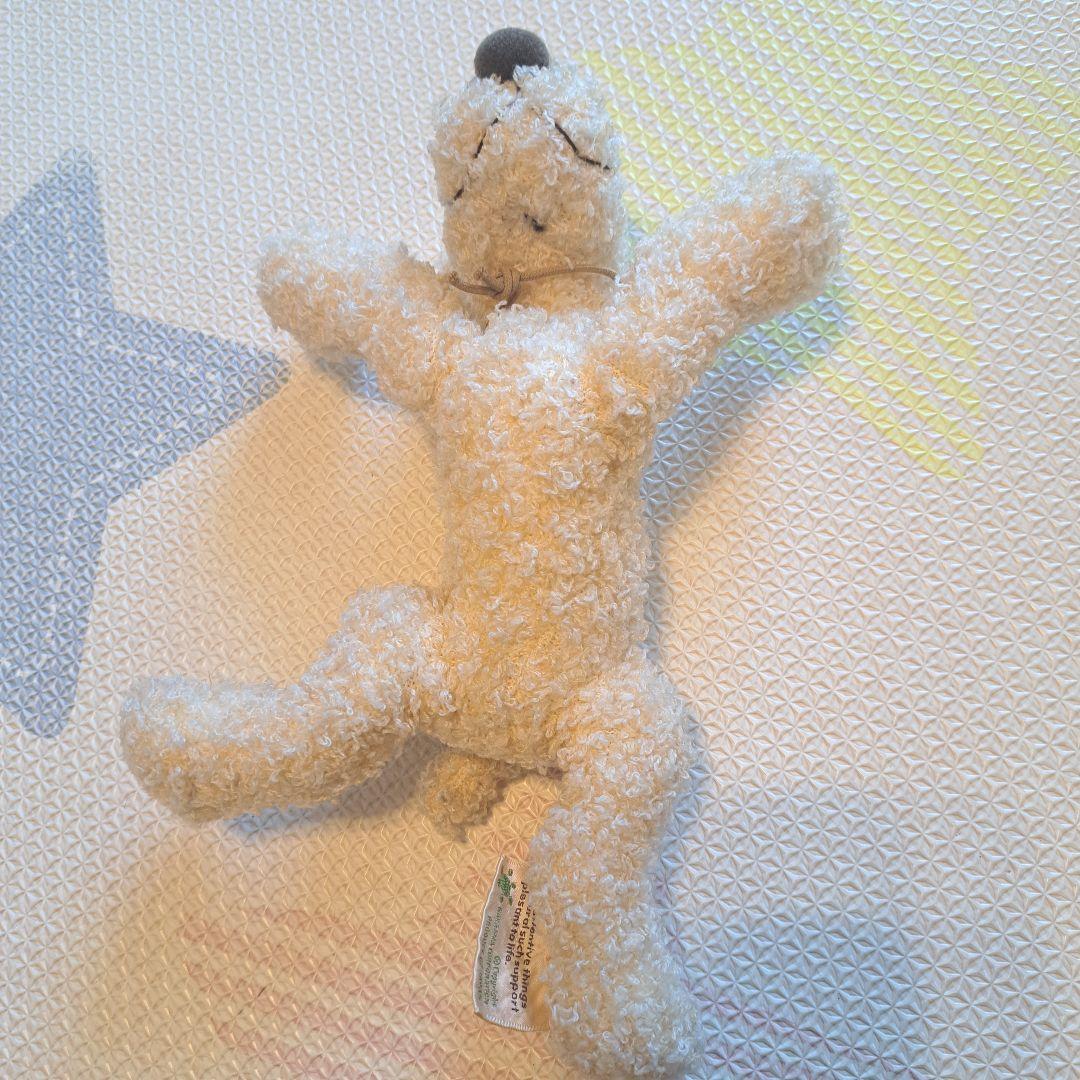 Country Heart Story クリーム色 犬のぬいぐるみ イヌ　白