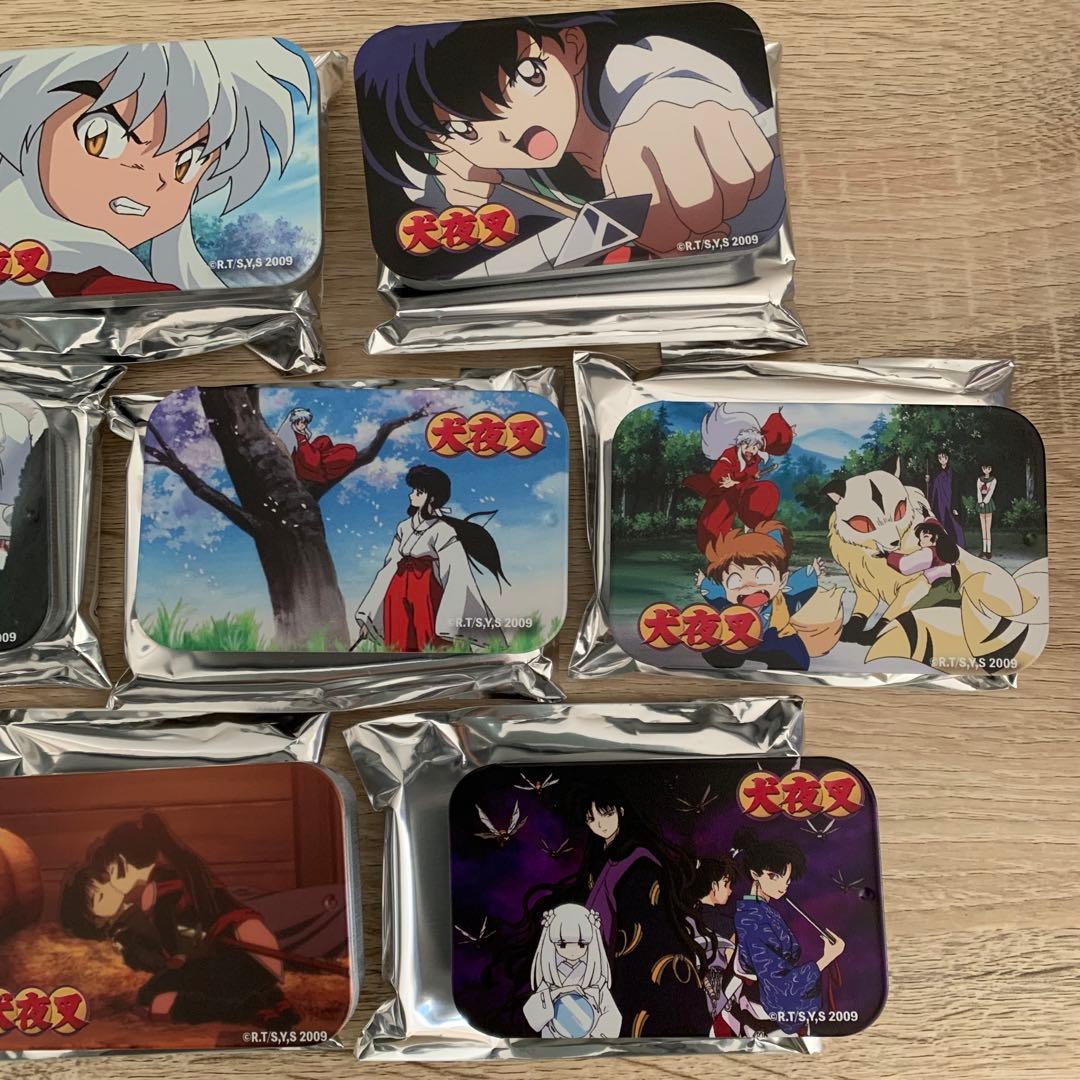 犬夜叉　オーケストラ　ミント缶　タブレット缶　コンプリート　セット　殺生丸　桔梗