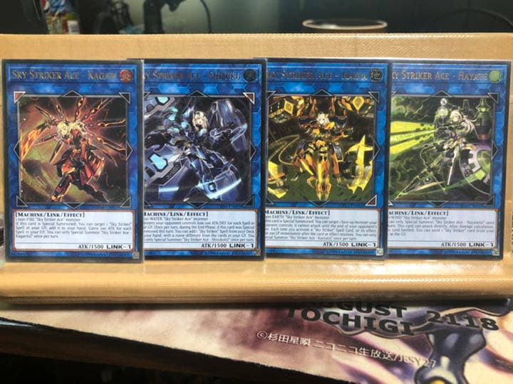 遊戯王 閃刀姫　レリーフ  4枚セット　海外版