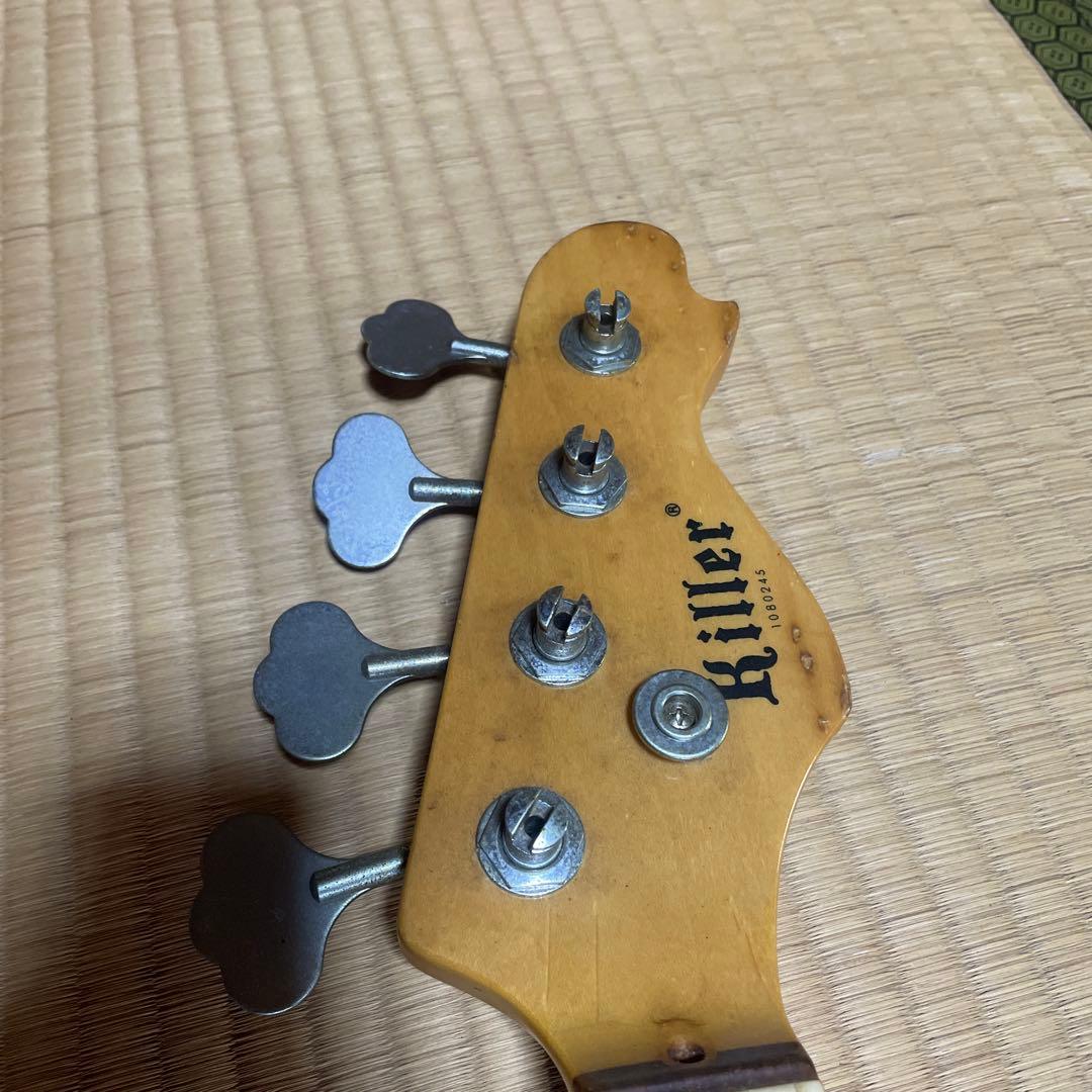 シ*9様 Killer エレキベース 黒色 ジャンク品