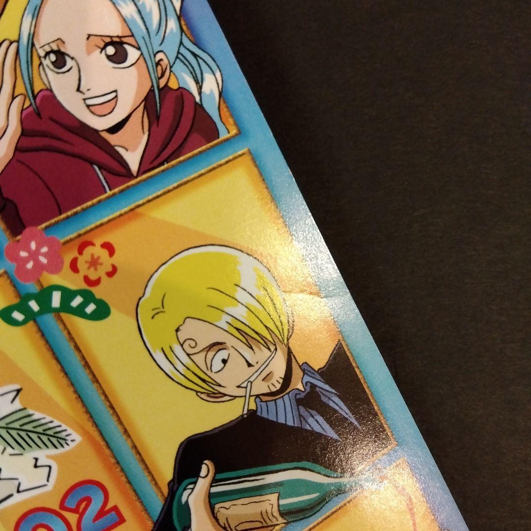 ワンピース 2002年 年賀状 ムービック 希少 激レア レトロ ポストカード