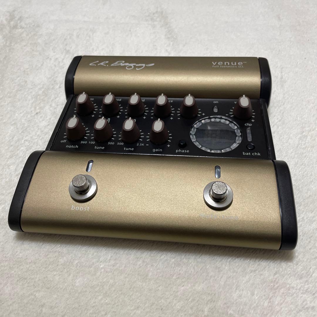 L.R.Baggs Venue DI プリアンプ イコライザー チューナー